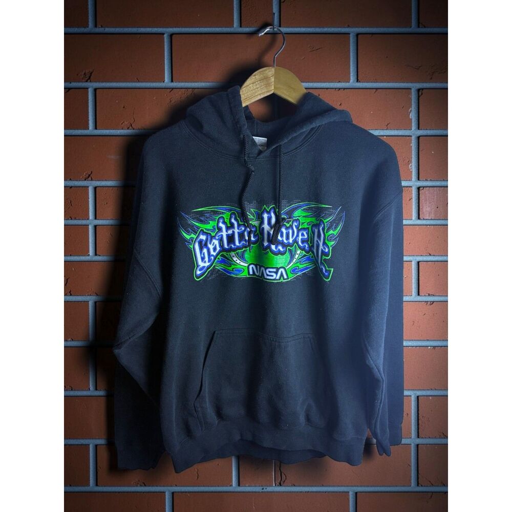 Bounty Hunters NASA Hellbound Graphic Hoodie Black Large